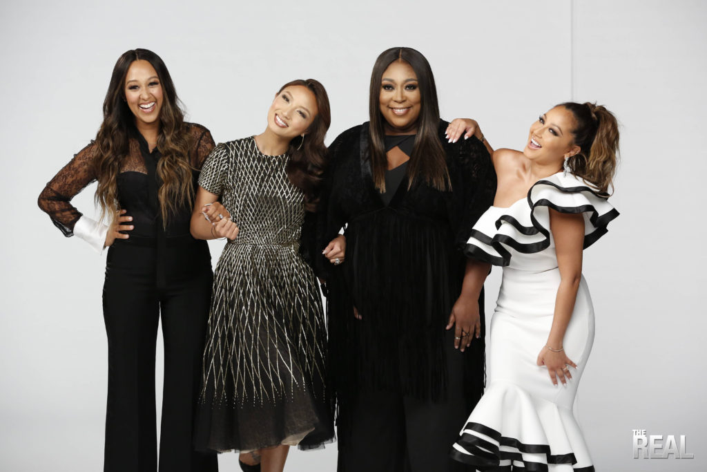 Adrienne Houghton, Tamera Mowry-Housley, Loni Love, and Jeannie Mai, The Real