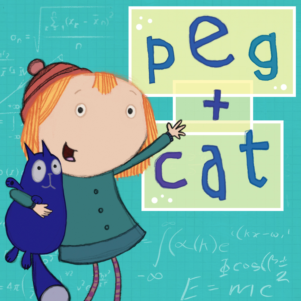 New.Preschool Children’s Animated.Peg+Cat
