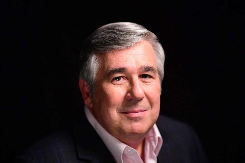New York, NY - October 10, 2017 - Armory: Portrait of Bob Ley for E:60
(Photo by  Scott Clarke / ESPN Images)