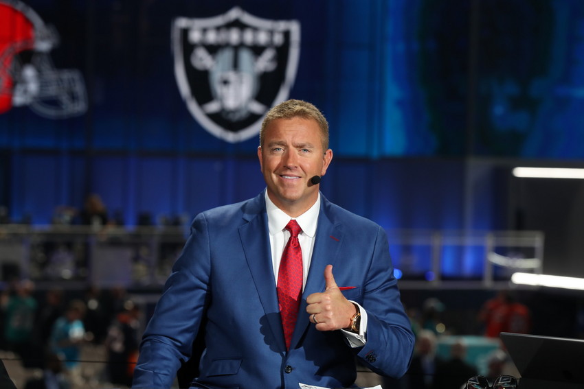 Arlington, TX - April 26, 2018 - AT&amp;T Stadium: Kirk Herbstreit during the 2018 NFL Draft
(Photo by Allen Kee / ESPN Images)